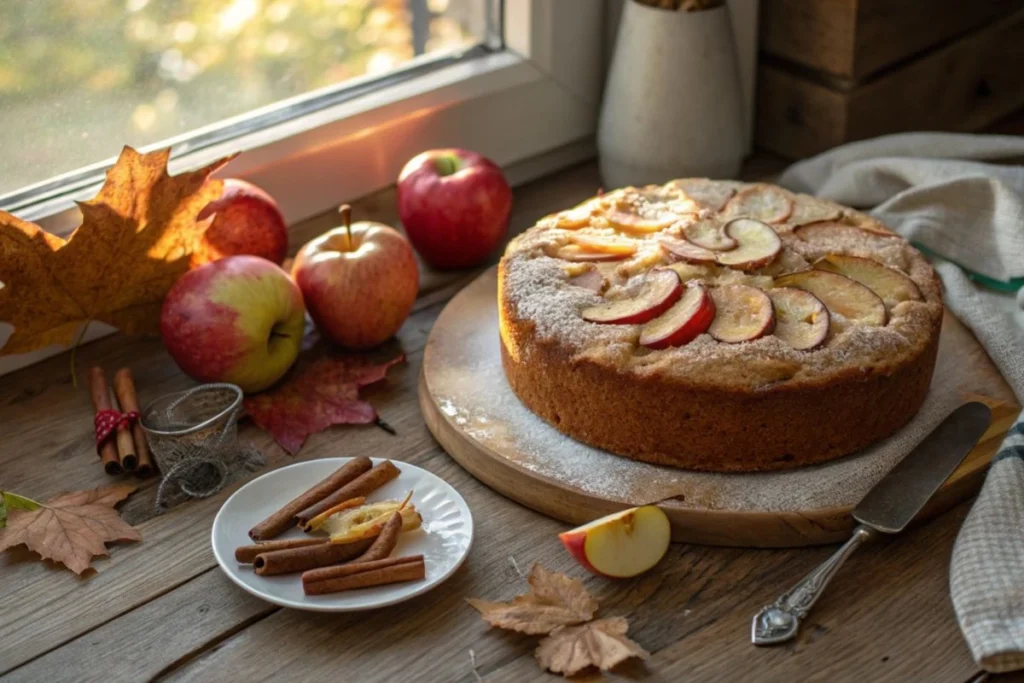 Gâteau Pomme Cannelle