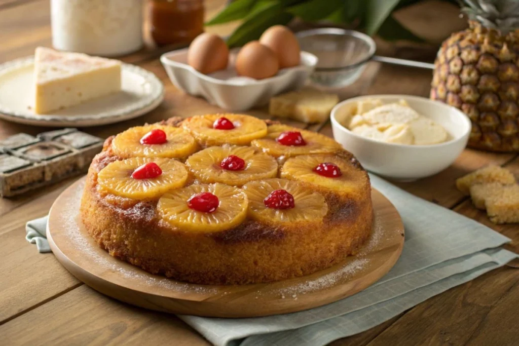 gateau à l'ananas