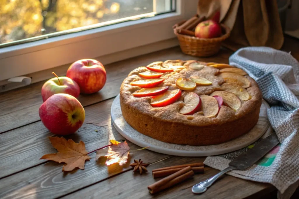 Gâteau Pomme Cannelle