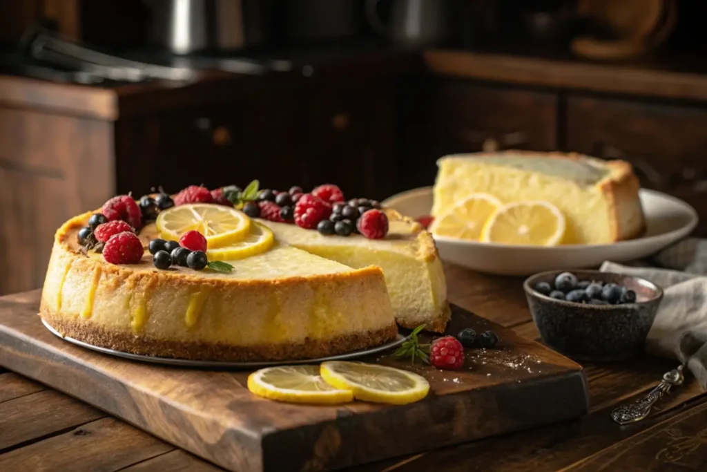 gâteau au yaourt citron