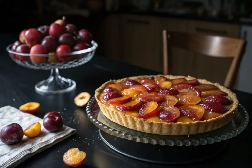 tarte aux abricots