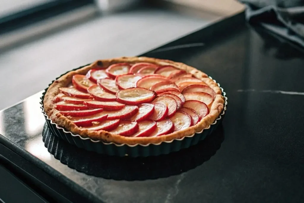 tarte fine aux pommes