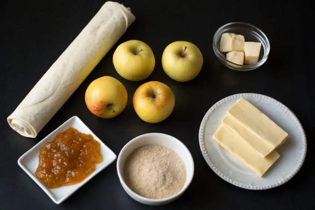 tarte fine aux pommes