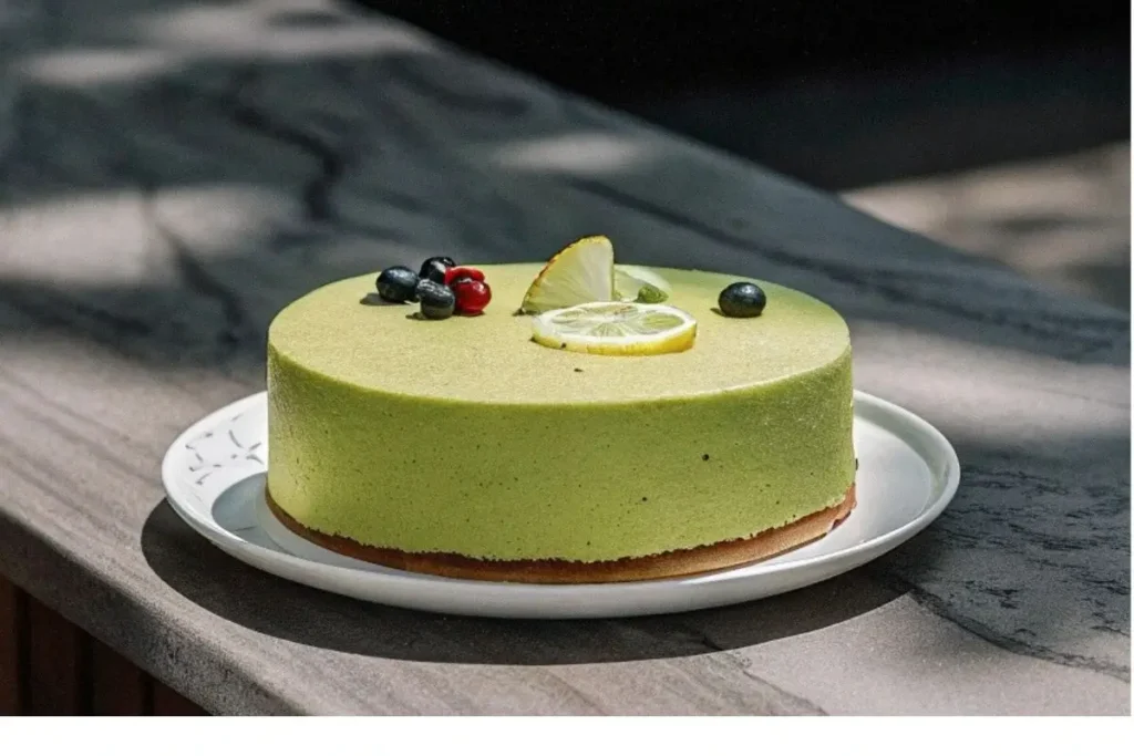 Gâteau citron yaourt moelleux et parfumé, garni de zestes de citron frais et saupoudré de sucre glace, idéal pour un goûter gourmand.