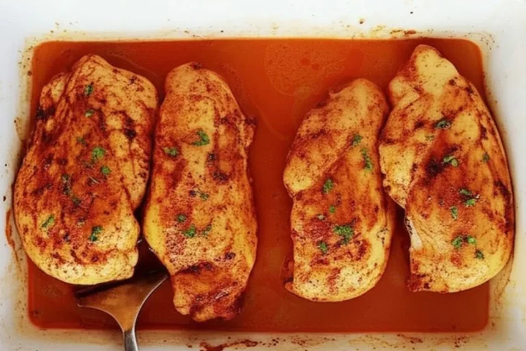 Recette facile de blanc de poulet au four, plat doré et délicieux.